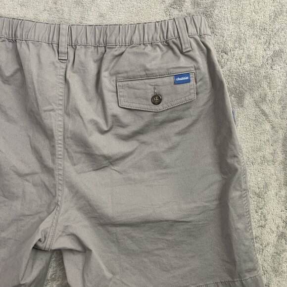 Chubbies Shorts Mens XL Gray Chino The Khakinators Above Knee Preppy Stretch - Picture 9 of 9